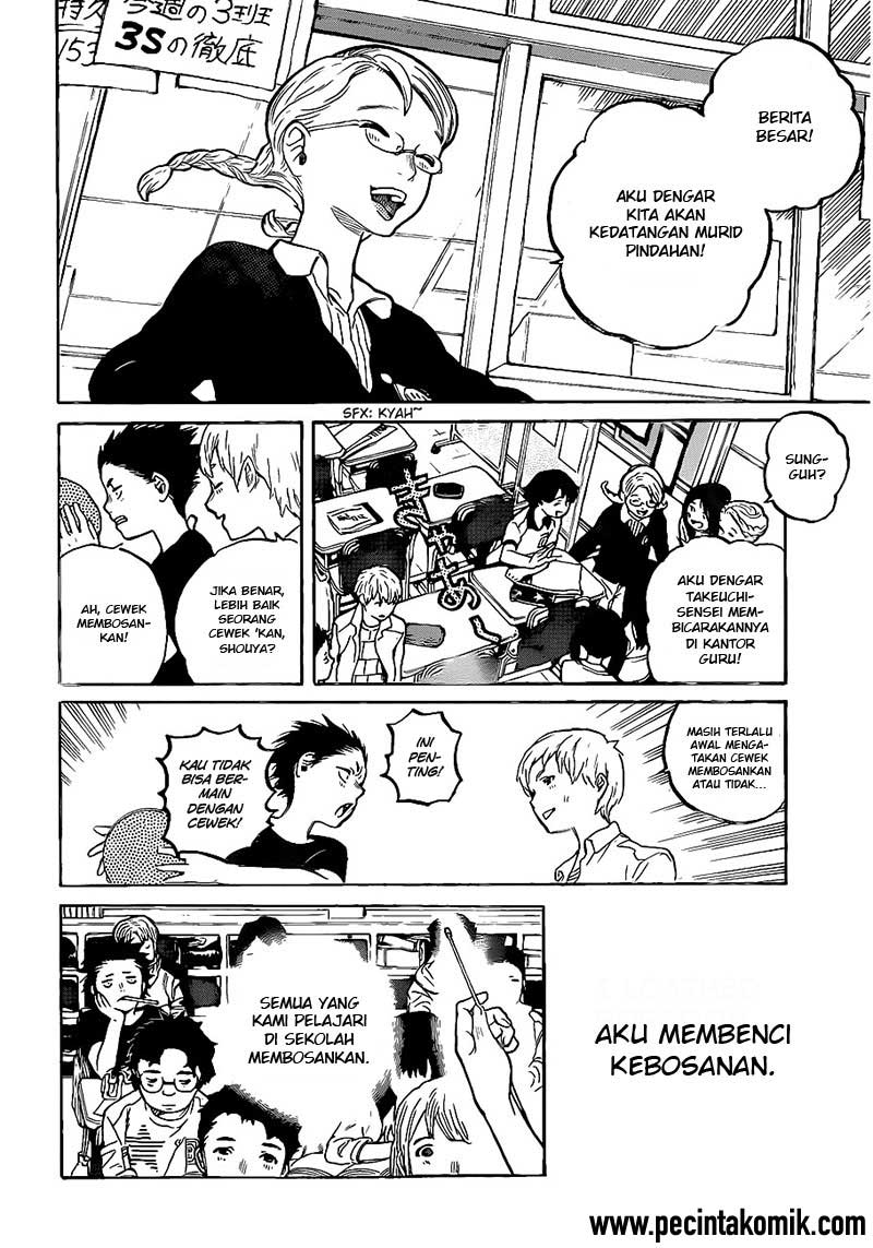 Koe no Katachi Bab 01 halaman 19