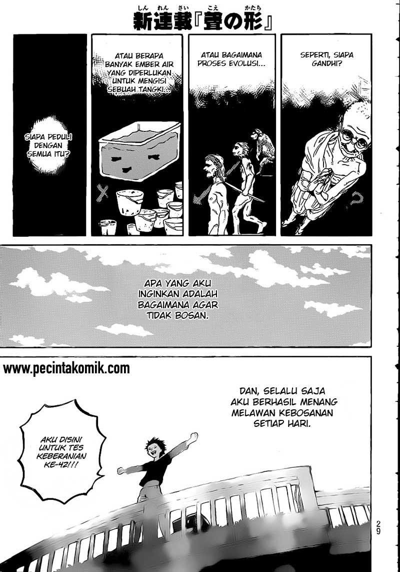 Koe no Katachi Bab 01 halaman 20