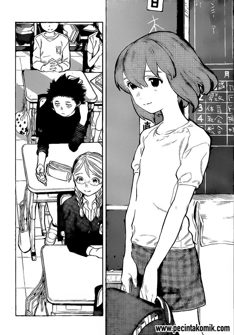 Koe no Katachi Bab 01 halaman 49