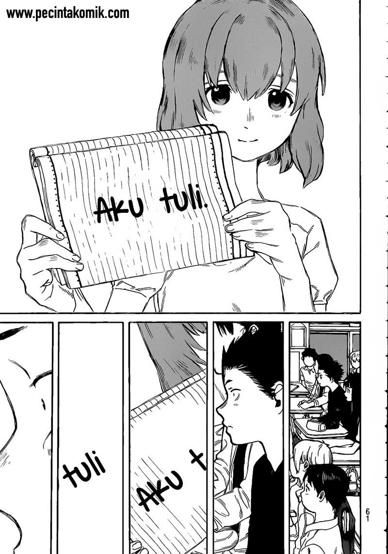 Koe no Katachi Bab 01 halaman 52