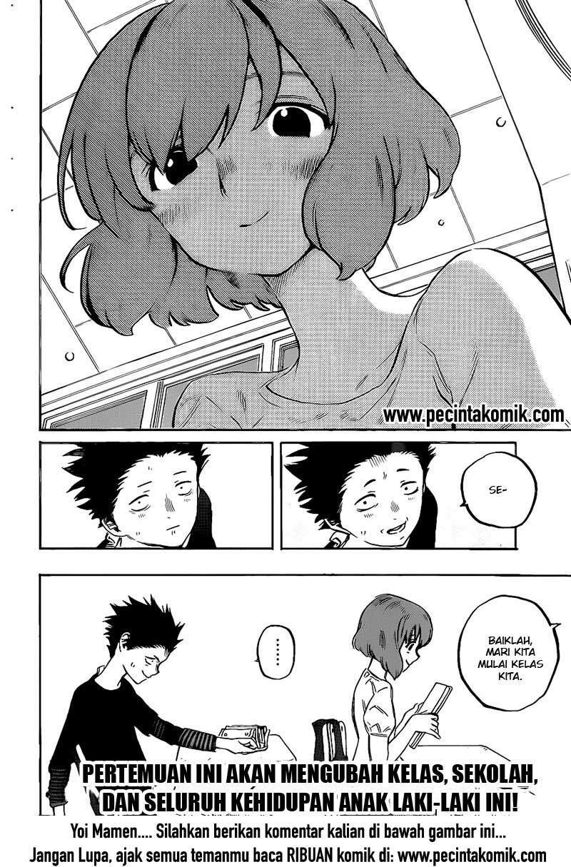 Koe no Katachi Bab 01 halaman 56