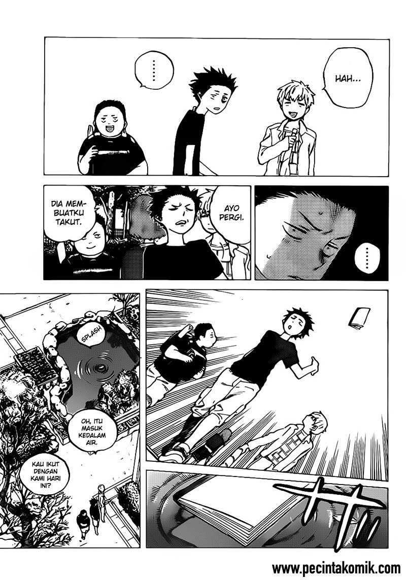 Koe no Katachi Bab 03 halaman 4