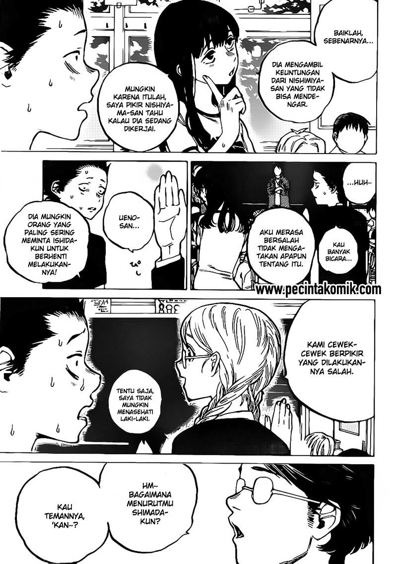Koe no Katachi Bab 03 halaman 12