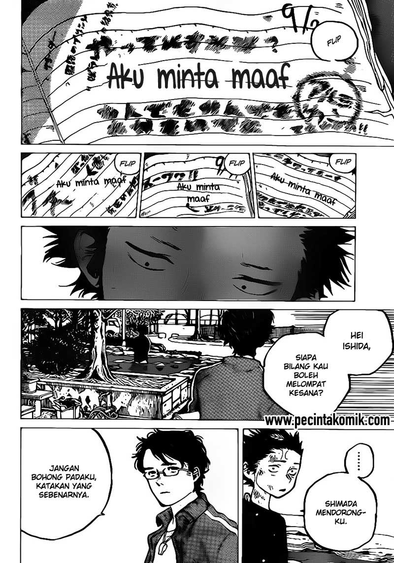 Koe no Katachi Bab 03 halaman 17