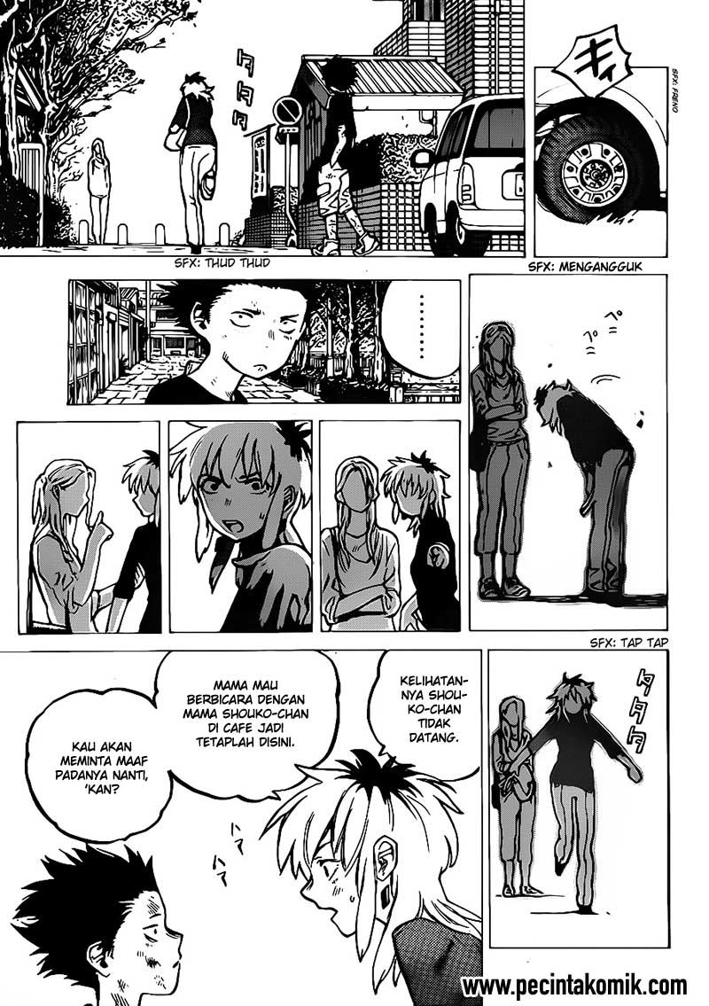 Koe no Katachi Bab 03 halaman 20