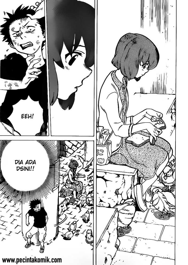 Koe no Katachi Bab 03 halaman 22
