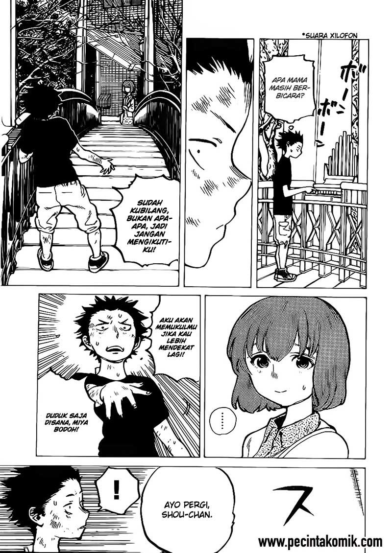 Koe no Katachi Bab 03 halaman 24