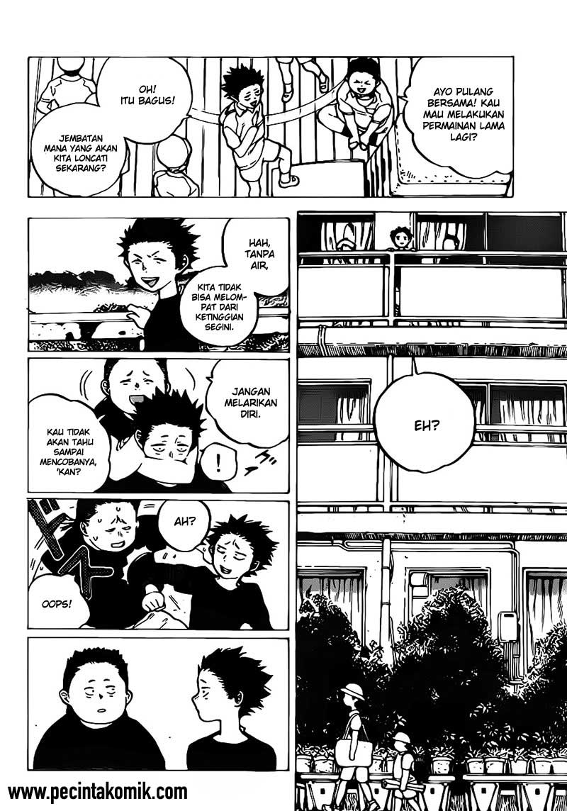 Koe no Katachi Bab 03 halaman 27