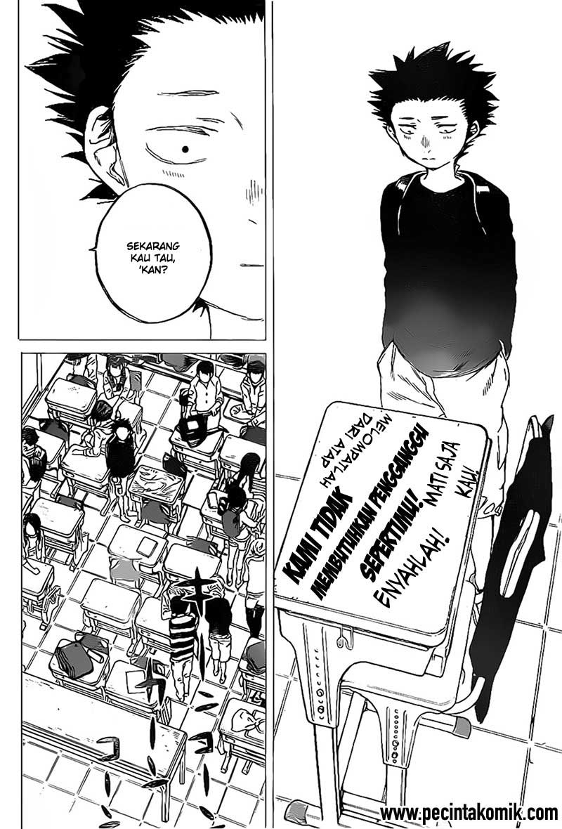 Koe no Katachi chapter 04 halaman 22