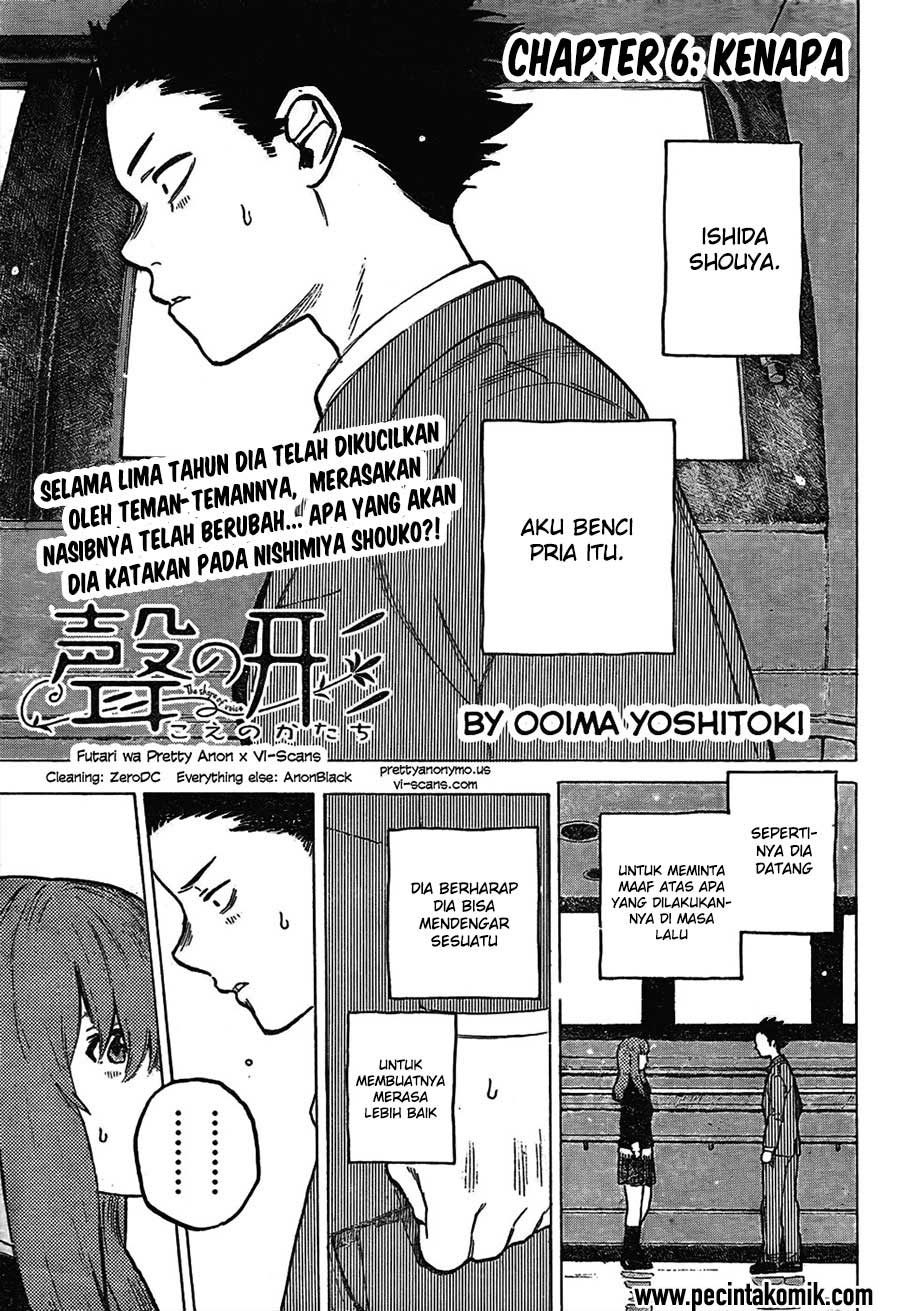 Koe no Katachi Bab 06 halaman 2