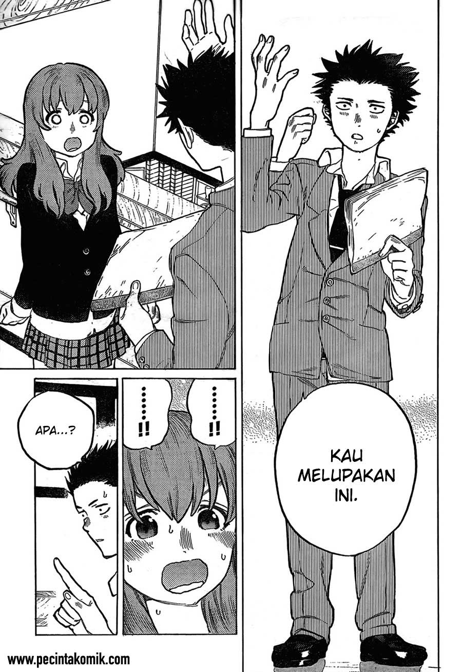 Koe no Katachi Bab 06 halaman 10