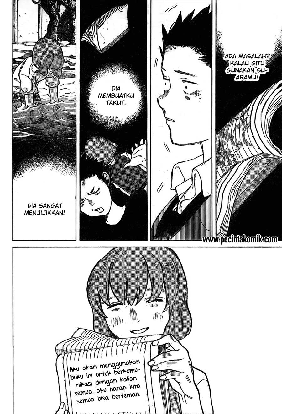 Koe no Katachi Bab 06 halaman 13