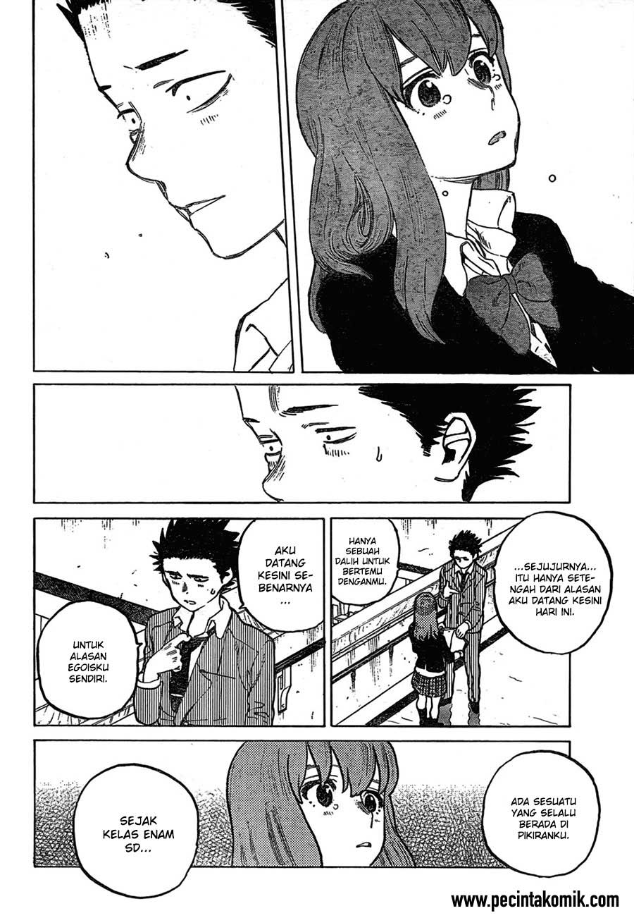 Koe no Katachi Bab 06 halaman 15
