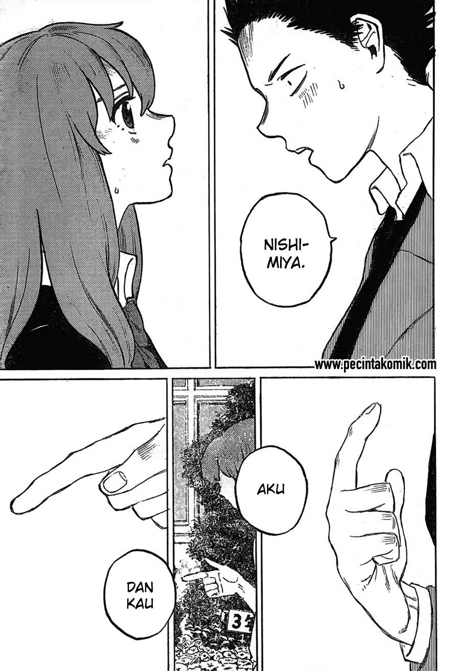 Koe no Katachi Bab 06 halaman 18