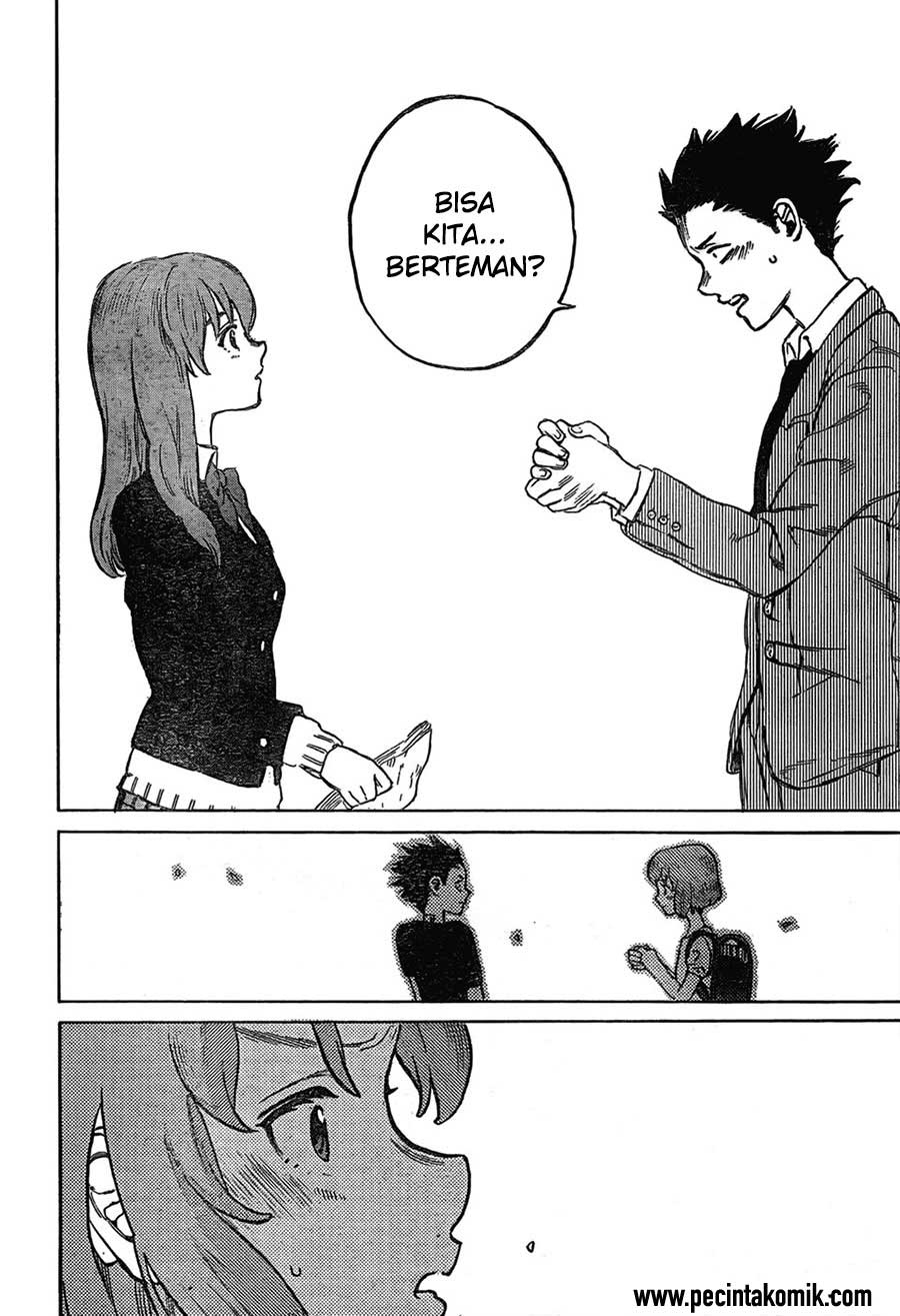 Koe no Katachi Bab 06 halaman 19