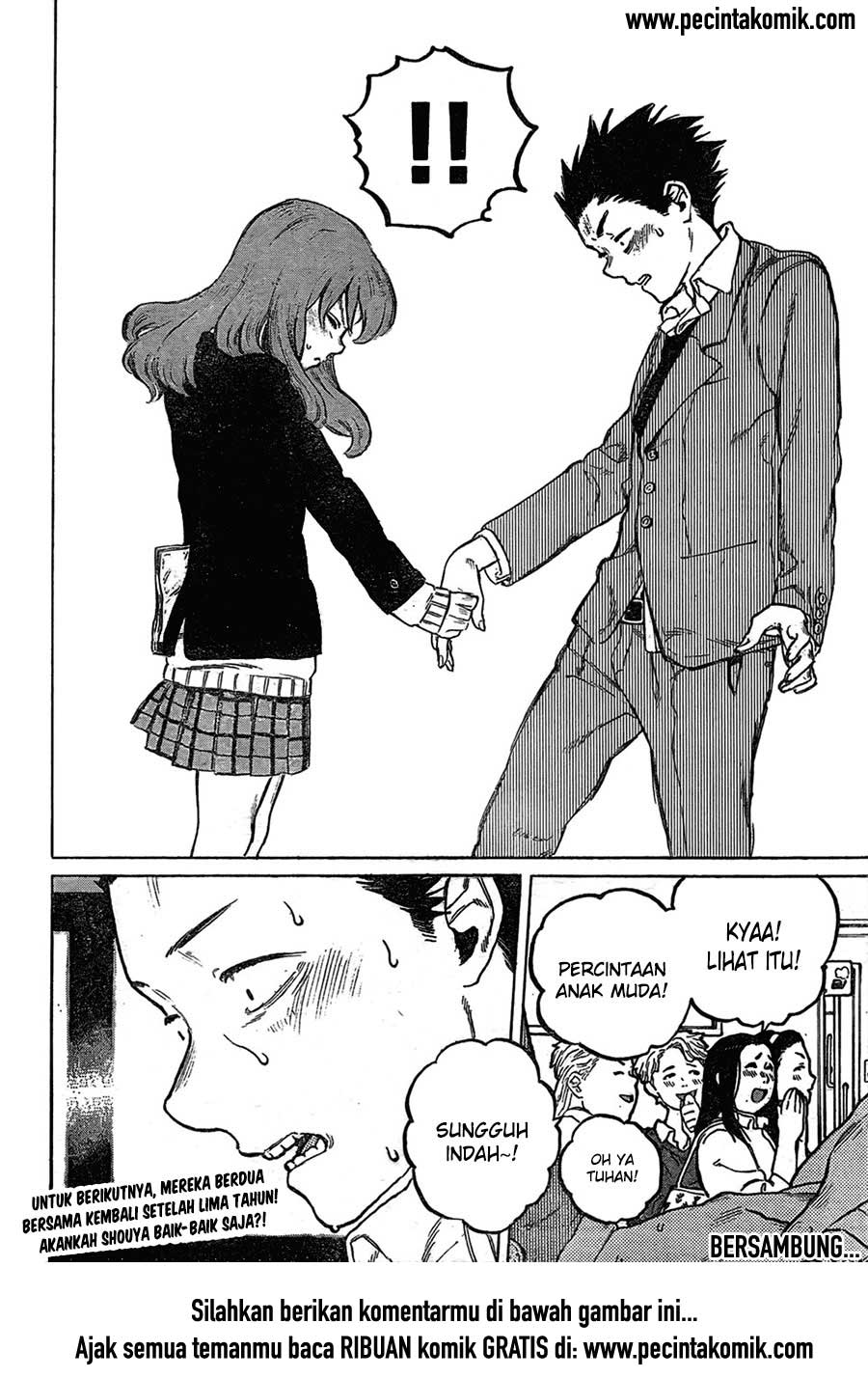 Koe no Katachi Bab 06 halaman 21