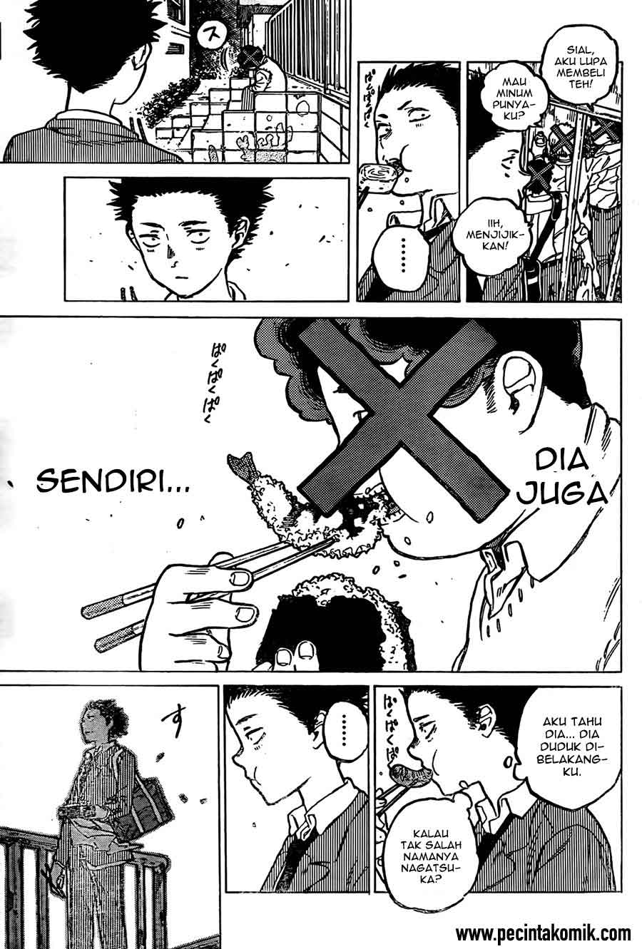 Koe no Katachi Bab 08 halaman 4