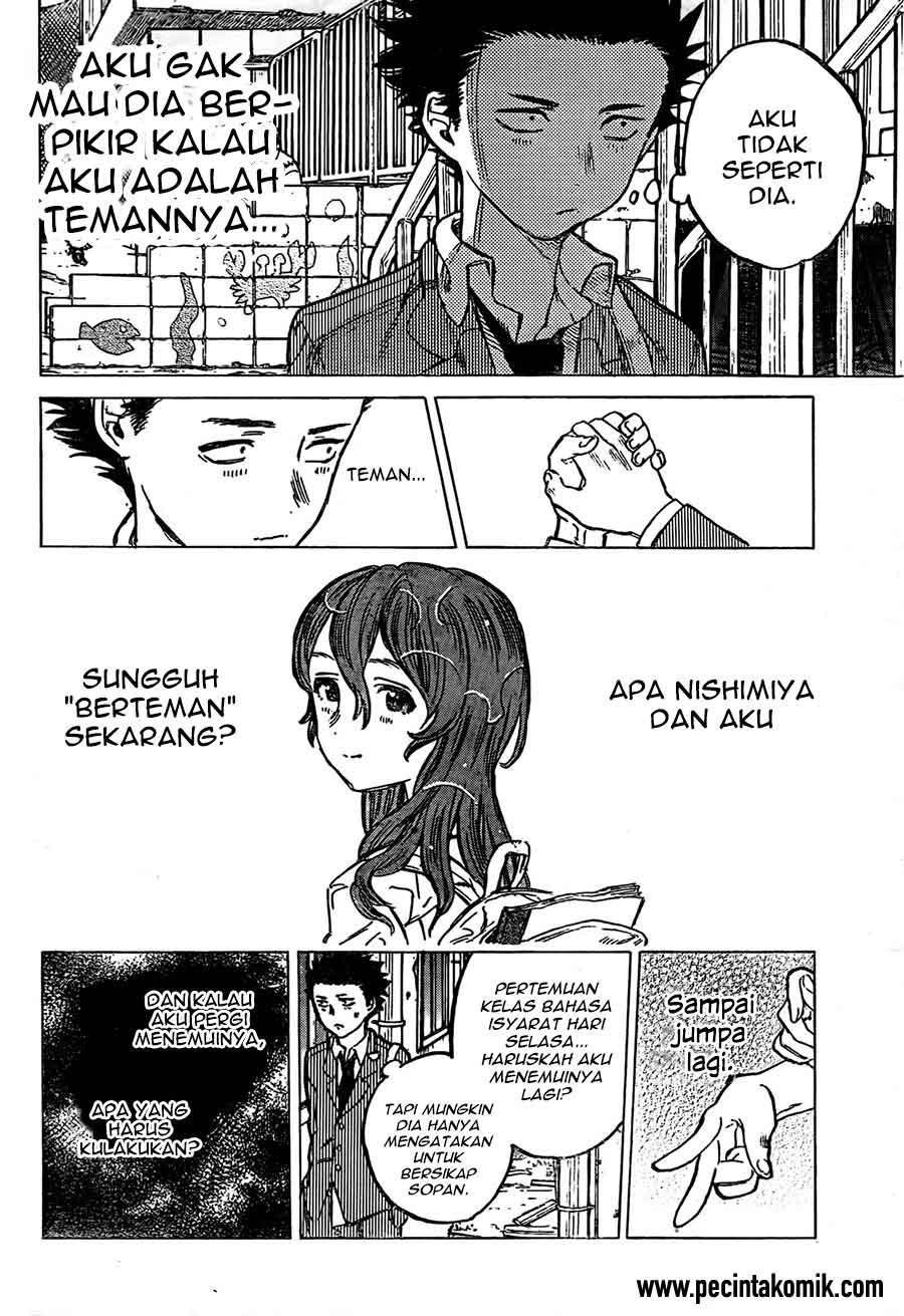 Koe no Katachi Bab 08 halaman 5