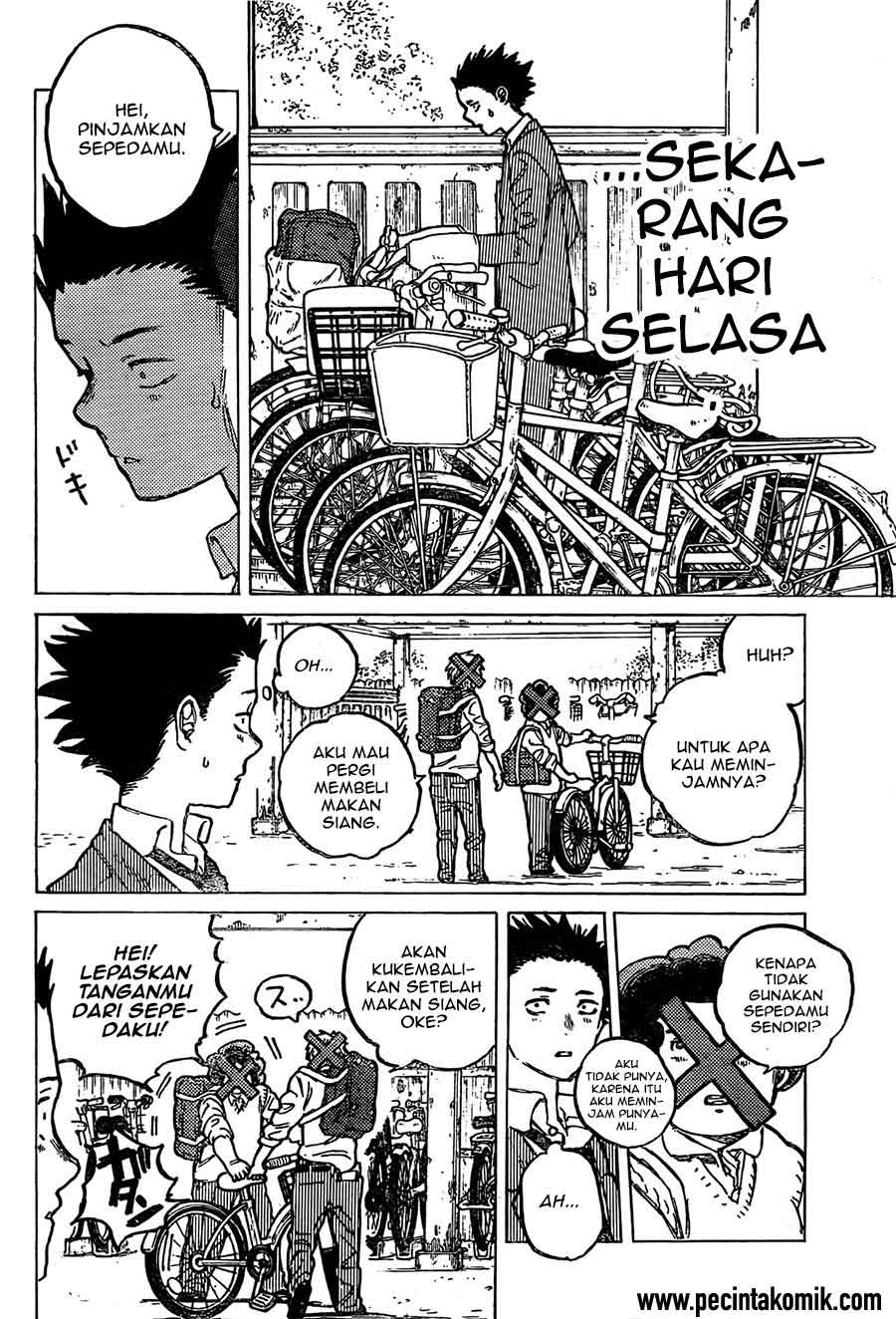 Koe no Katachi Bab 08 halaman 7