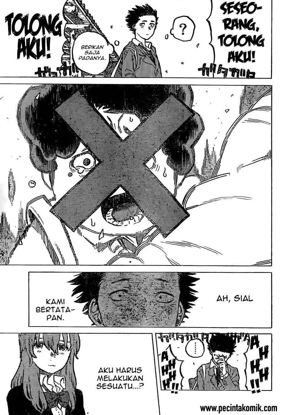 Koe no Katachi Bab 08 halaman 8