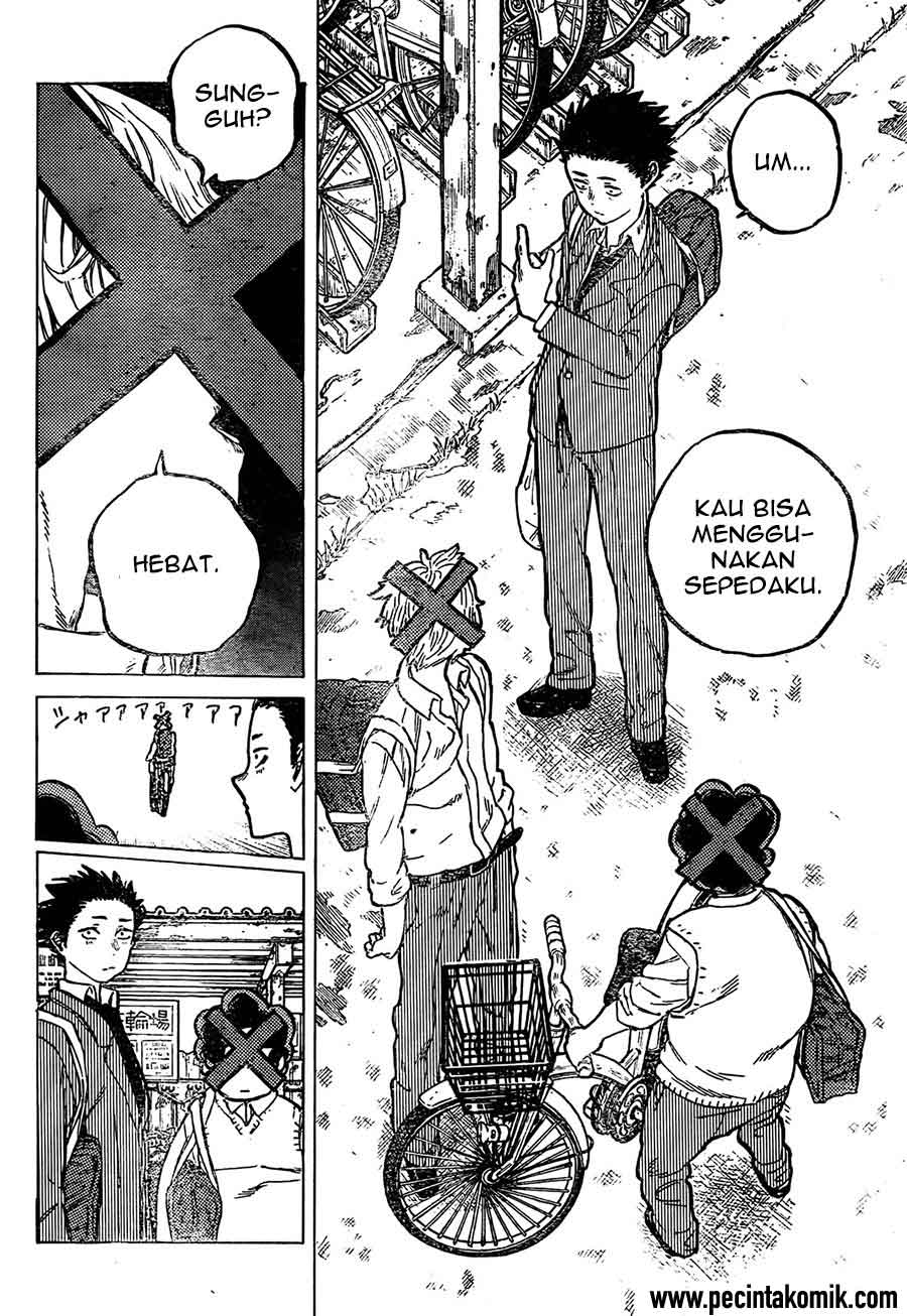 Koe no Katachi Bab 08 halaman 9