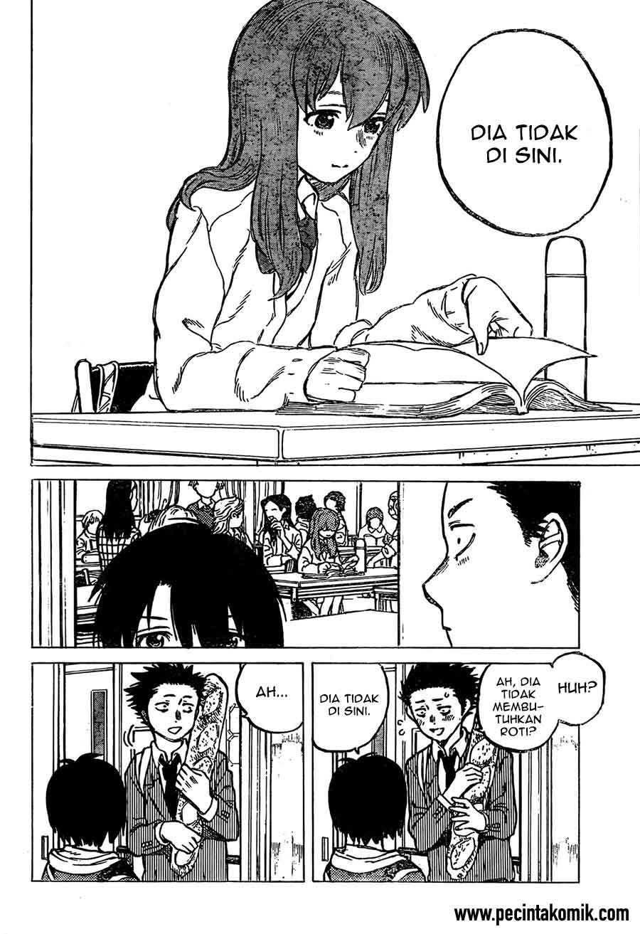Koe no Katachi Bab 08 halaman 15