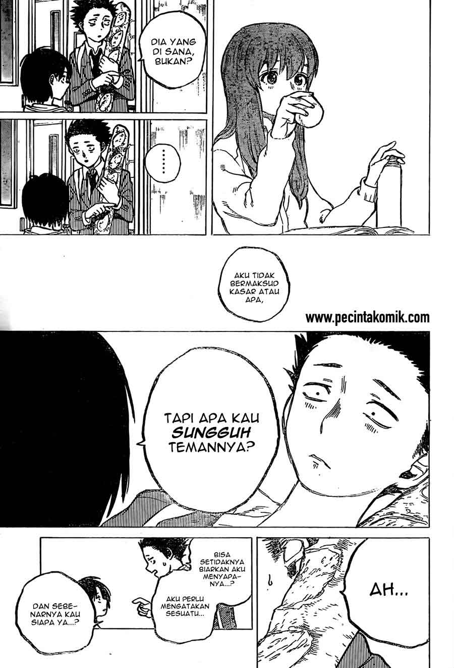 Koe no Katachi Bab 08 halaman 16