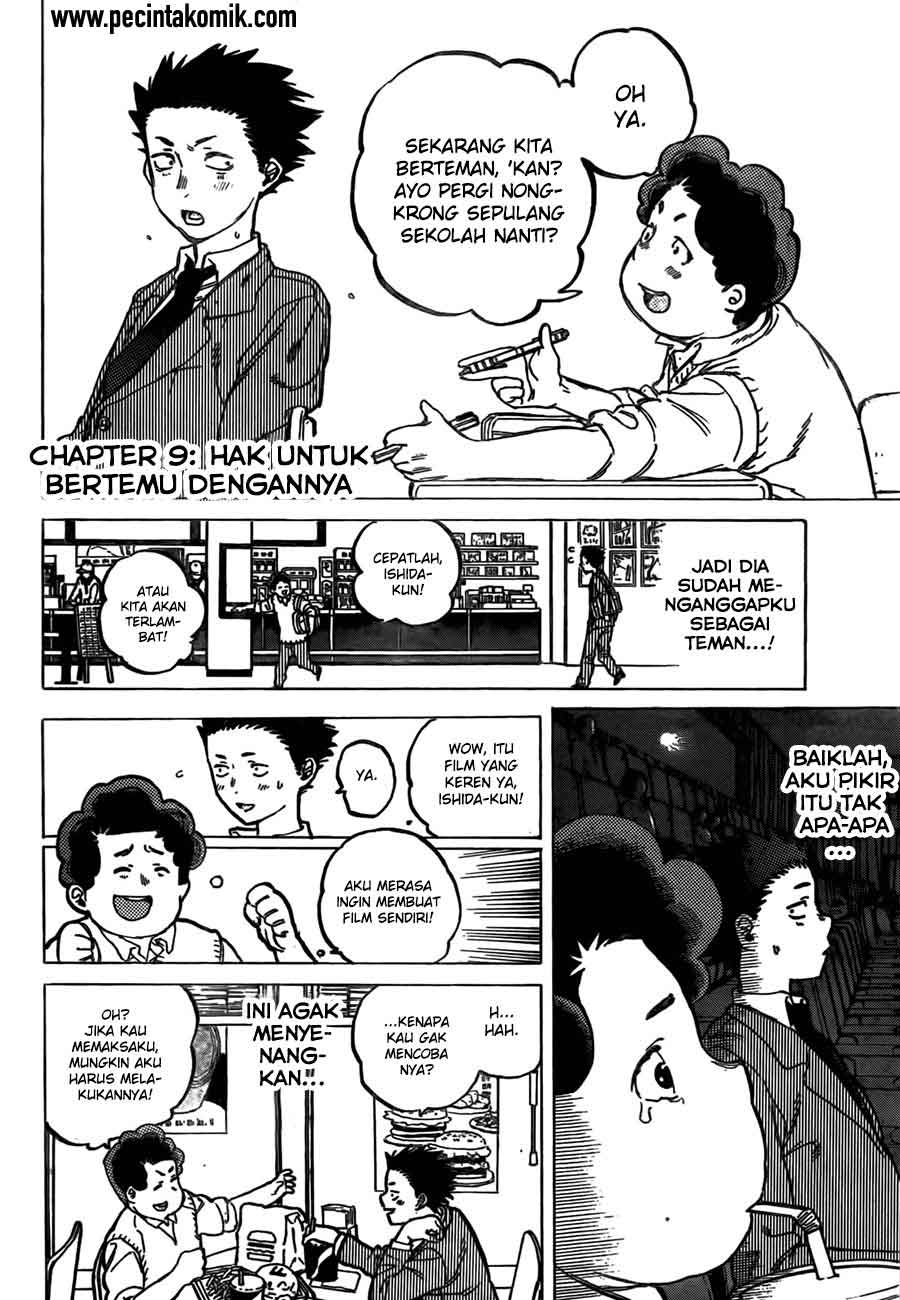 Koe no Katachi Bab 09 halaman 3
