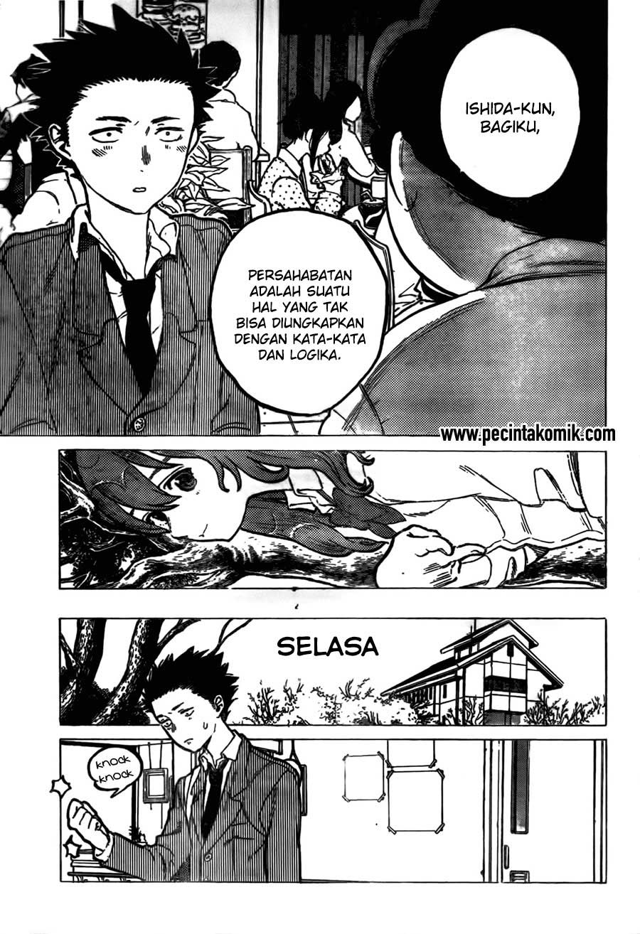 Koe no Katachi Bab 09 halaman 6