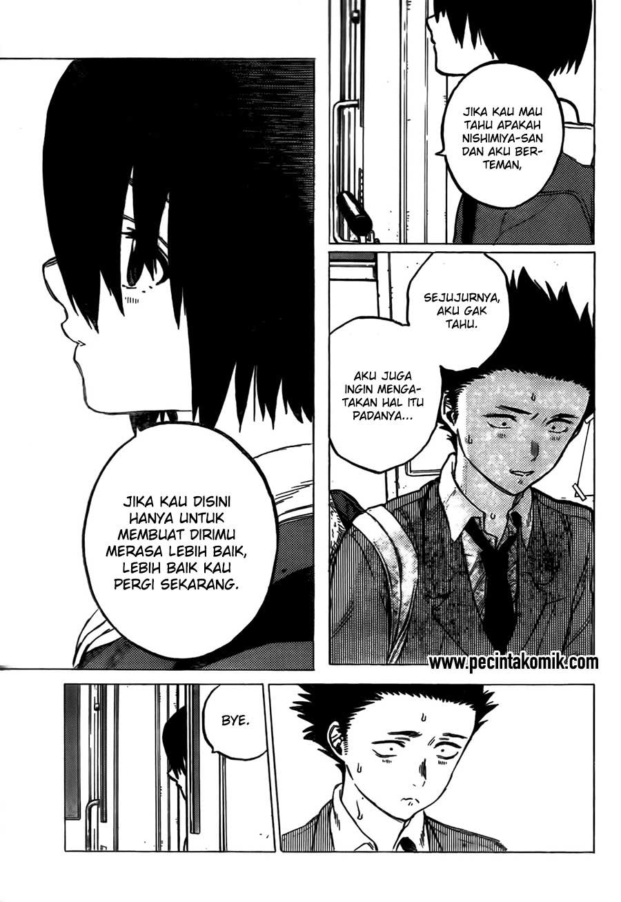 Koe no Katachi Bab 09 halaman 8