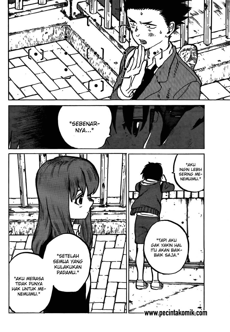 Koe no Katachi Bab 09 halaman 17