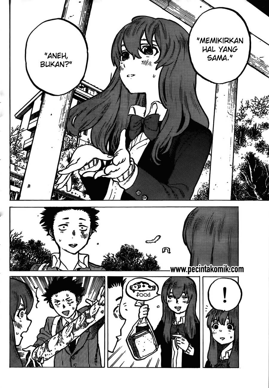 Koe no Katachi Bab 09 halaman 19
