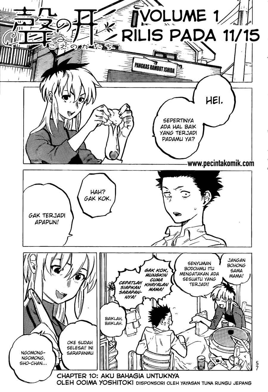 Koe no Katachi chapter 10 halaman 2