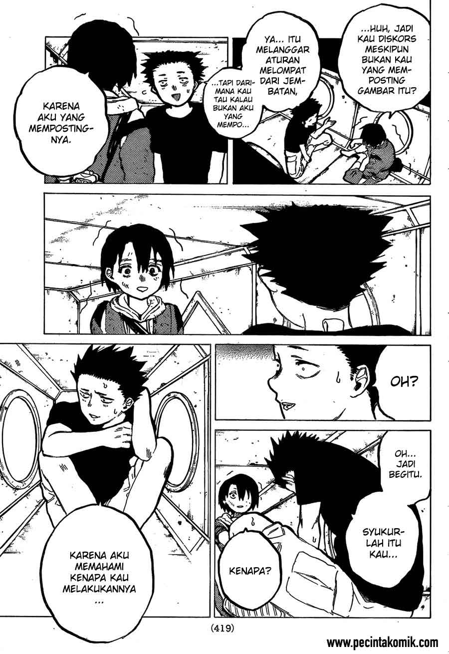 Koe no Katachi Bab 12 halaman 12