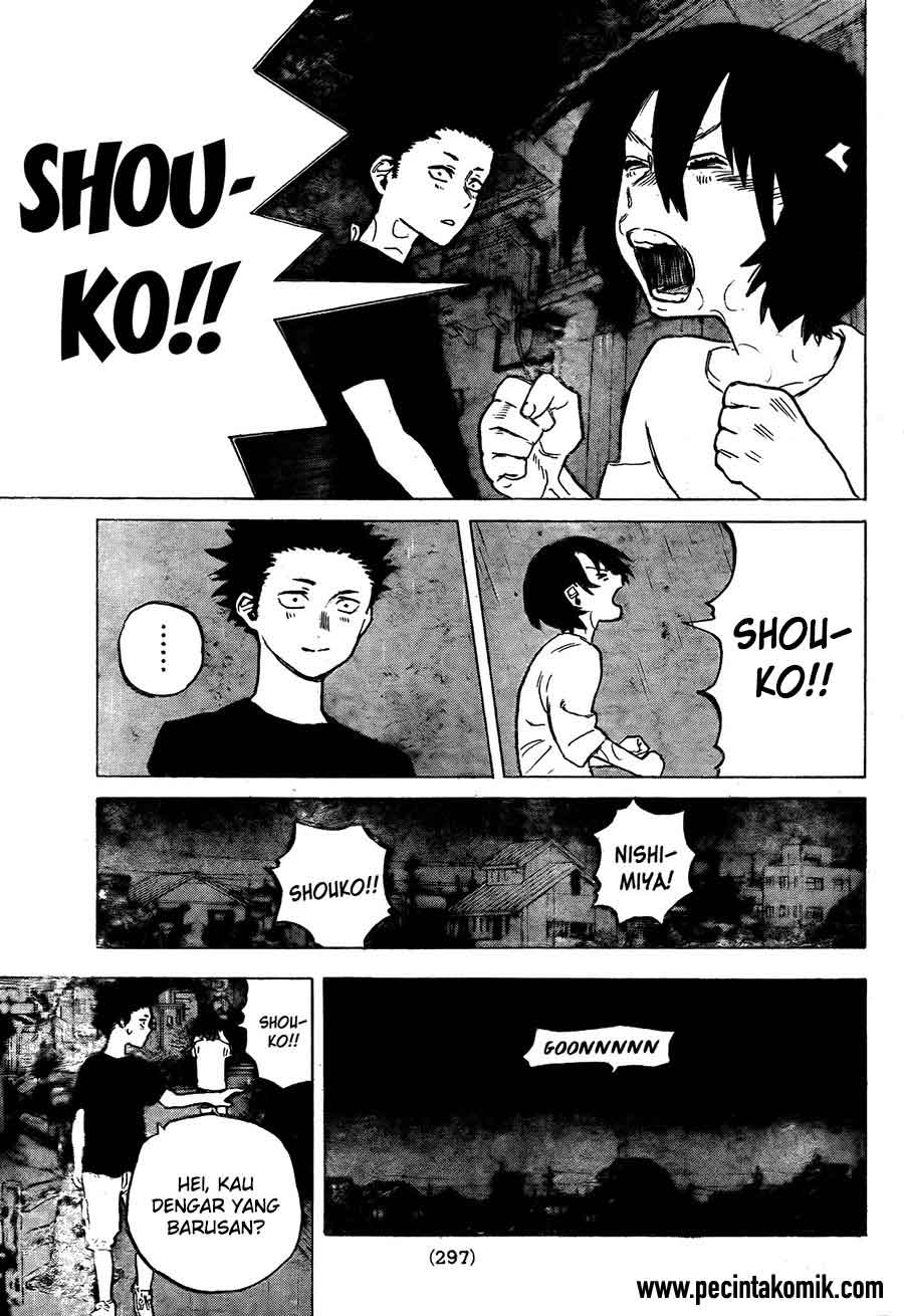 Koe no Katachi Bab 13 halaman 10