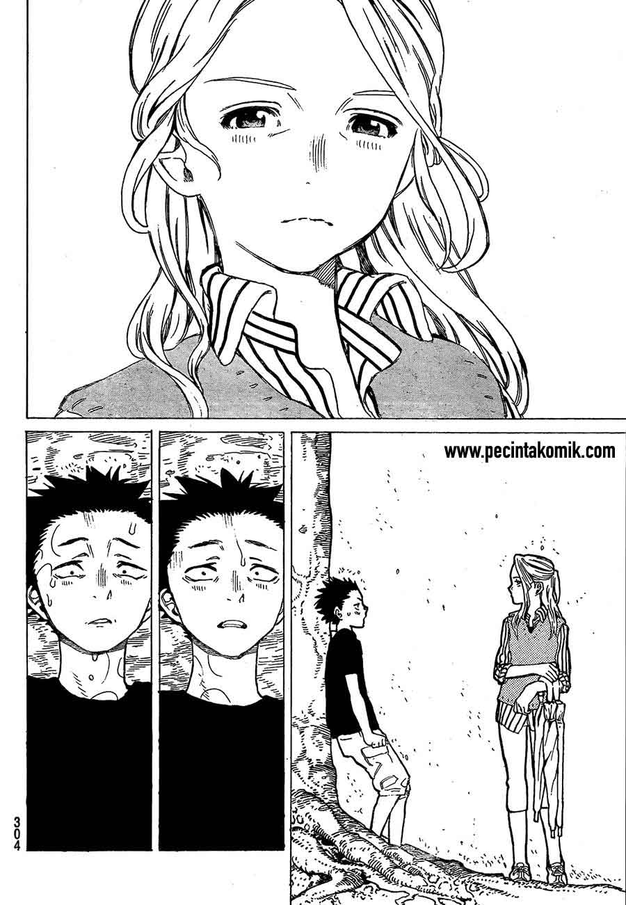 Koe no Katachi Bab 13 halaman 17