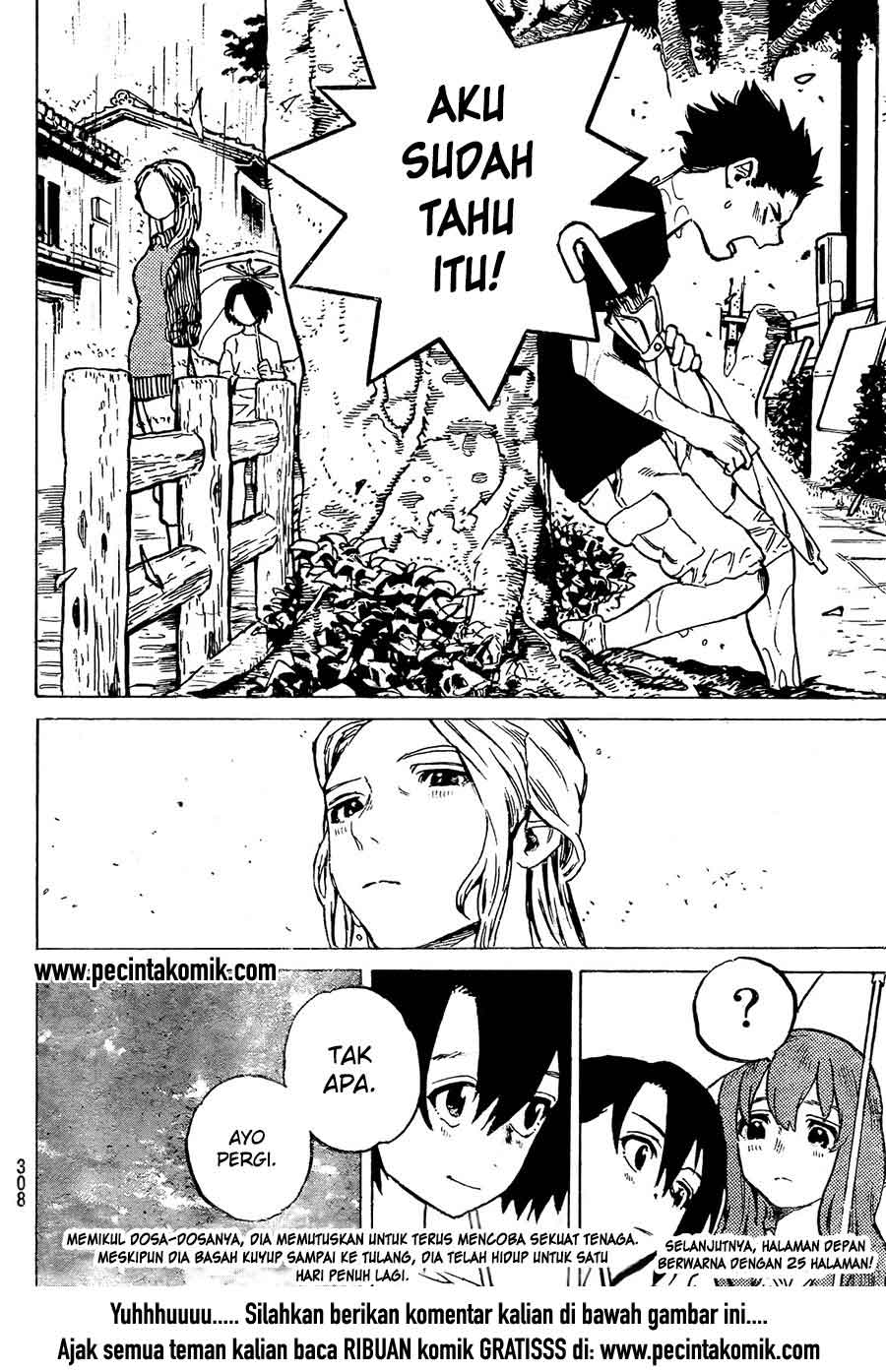 Koe no Katachi Bab 13 halaman 21