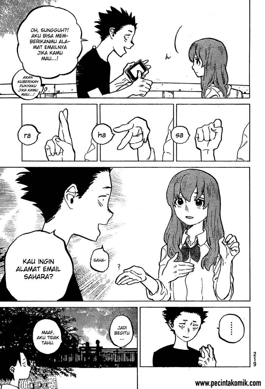 Koe no Katachi chapter 15 halaman 6
