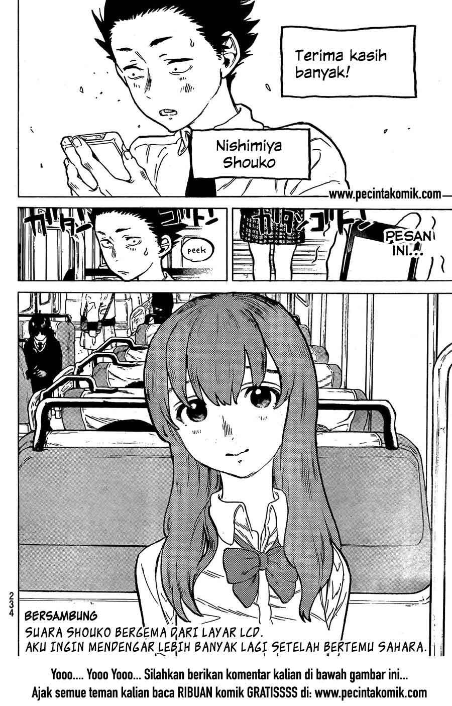 Koe no Katachi chapter 15 halaman 21