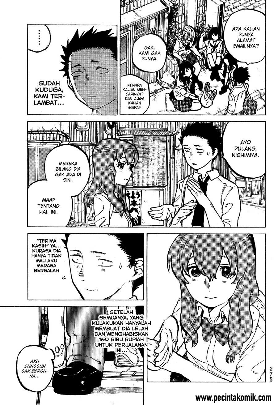 Koe no Katachi Bab 16 halaman 4