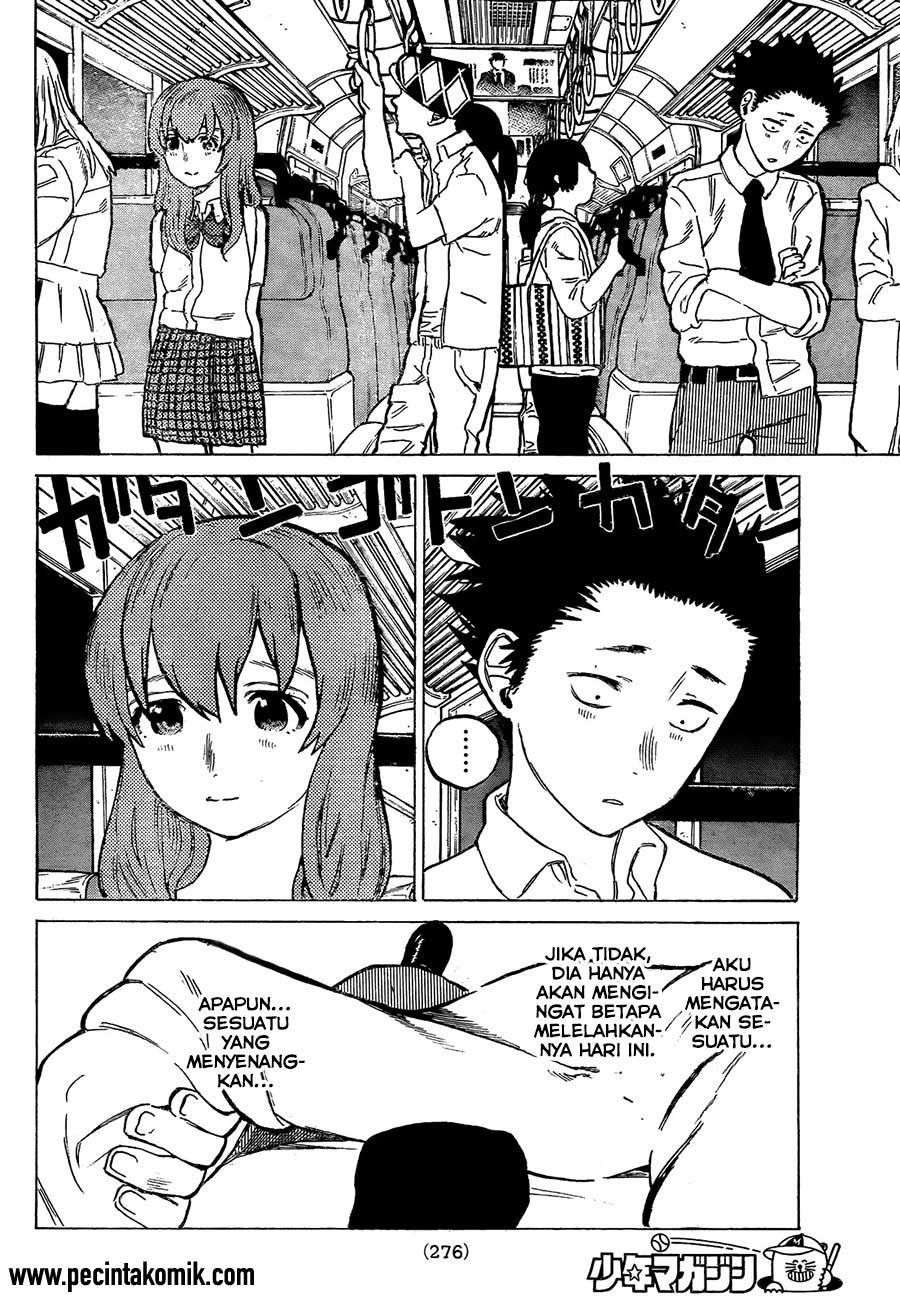 Koe no Katachi Bab 16 halaman 5