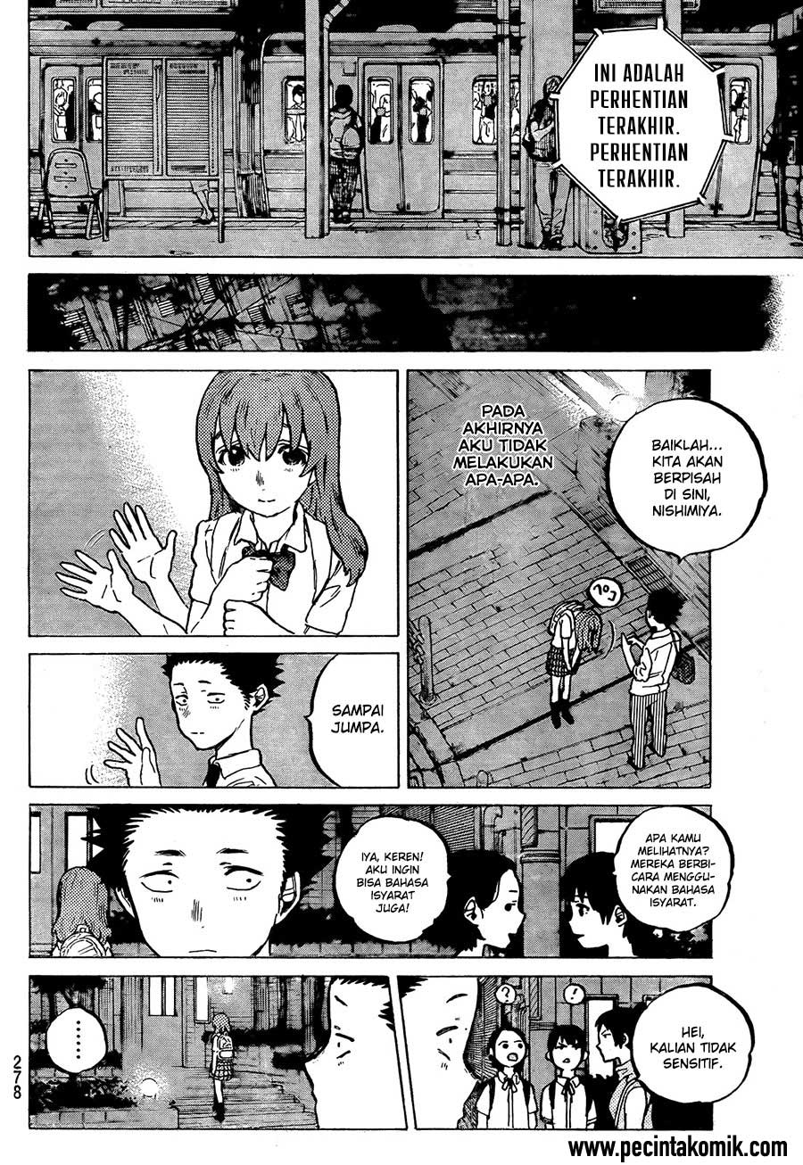 Koe no Katachi Bab 16 halaman 7