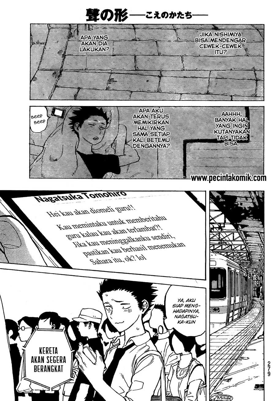 Koe no Katachi Bab 16 halaman 8