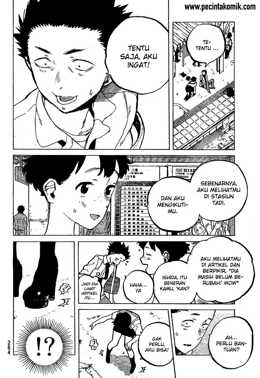 Koe no Katachi Bab 16 halaman 13