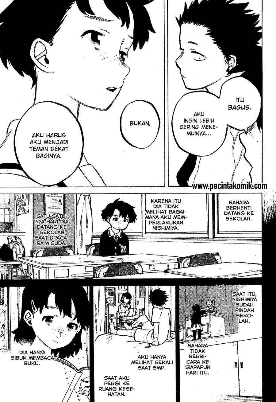 Koe no Katachi Bab 16 halaman 16