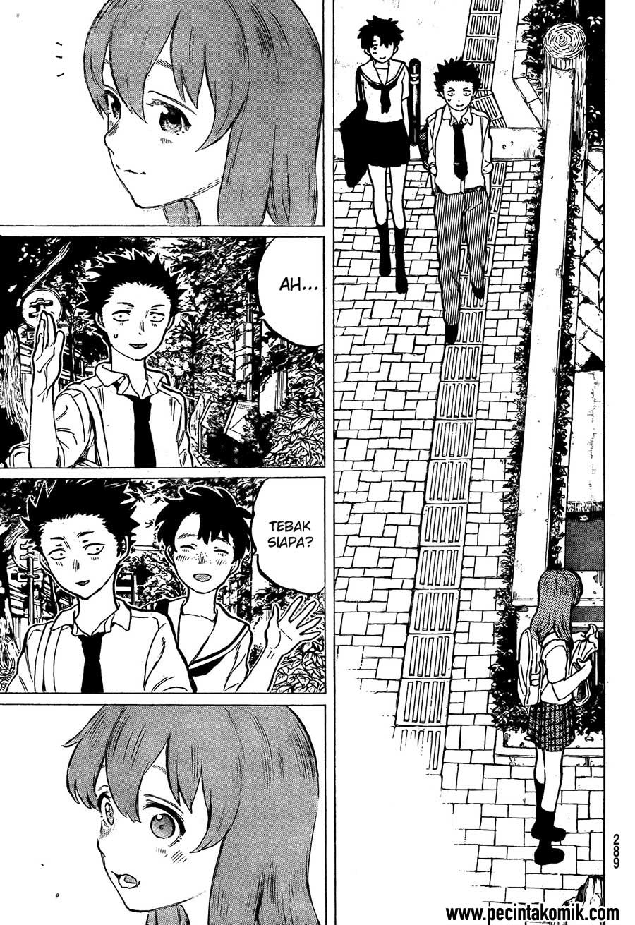 Koe no Katachi Bab 16 halaman 18