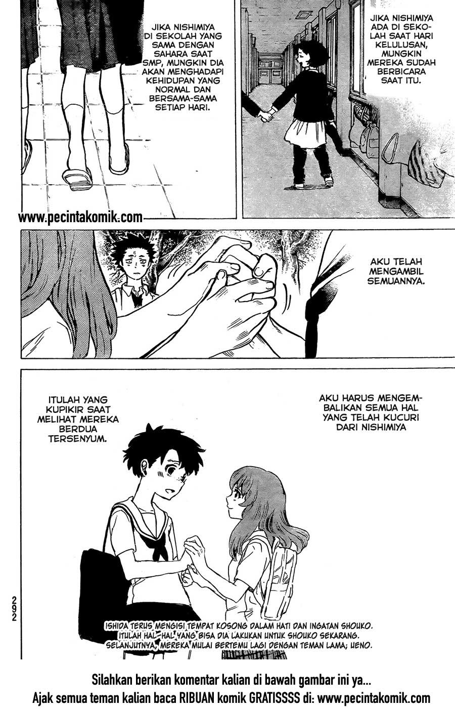 Koe no Katachi Bab 16 halaman 21