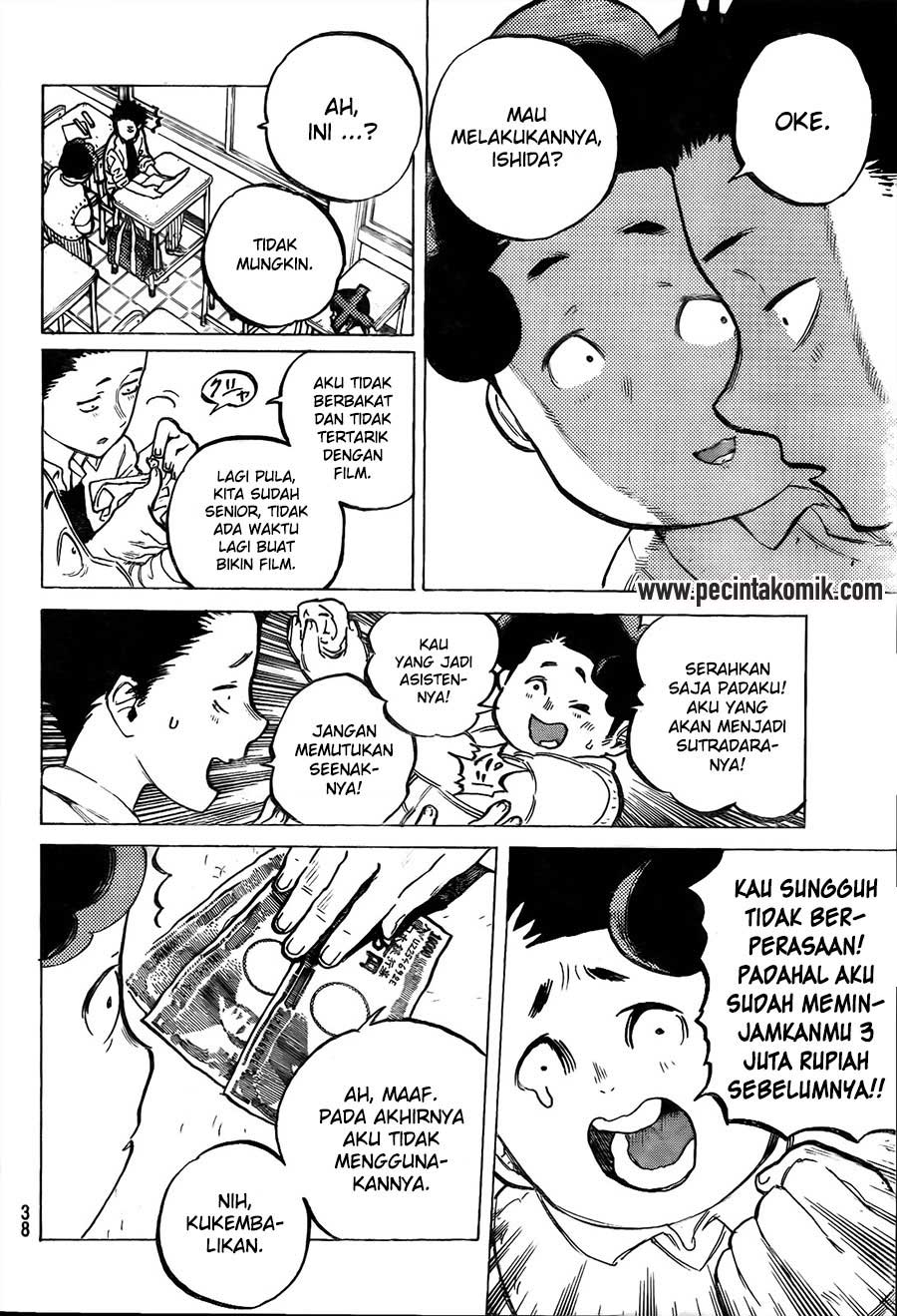 Koe no Katachi Bab 17 halaman 3