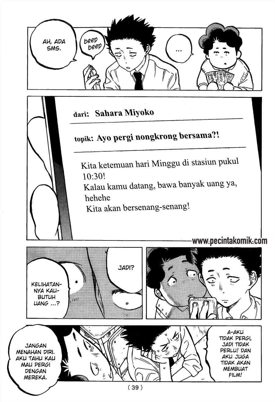 Koe no Katachi Bab 17 halaman 4