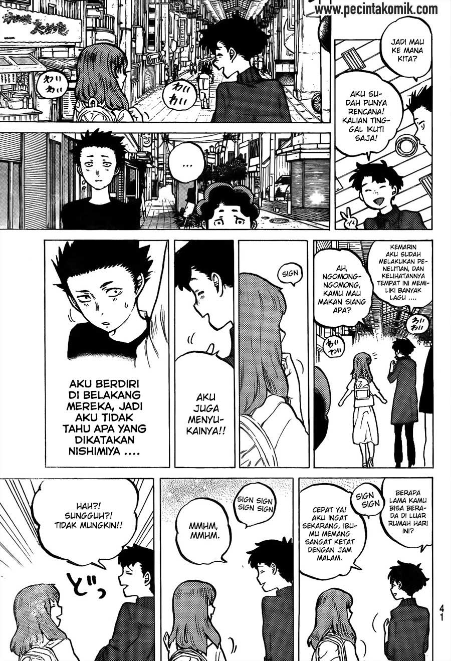 Koe no Katachi Bab 17 halaman 6